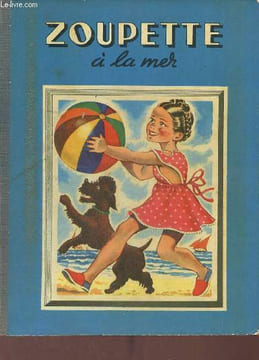 Zoupette à la mer.. Sabran Jean