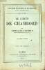 Le Comte de Chambord - 2e édition - Collection portraits politiques et historiques au 19e siècle.. Castille Hippolyte