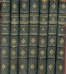 Histoire des deux restaurations jusqu'a l'avénement de Louis-Philippe (de janvier 1813 à octobre 1830) - 7 tomes - tomes 2+3+4+5+6+7+8 - 6e édition.