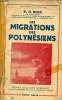 Les migrations des polynésiens les vikings du soleil levant - Collection Bibliothèque scientifique.. P.H.Buck