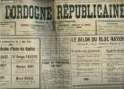 La Dordogne Républicaine n°34 4e année samedi 26 avril 1924 - Hommage réactionnaire à la vertu républicaine - l'espoir des Pangermanistes, c'est vous ...