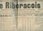 Le Rib&eacute;racois n&deg;32 premi&egrave;re ann&eacute;e vendredi 19 octobre 1923 - La t&eacute;n&eacute;breuse affaire des articles 70 et 71 - r&eacute;sultats des &eacute;lections cantonales du 14 ...