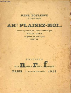 Ah ! plaisez-moi ... - Exemplaire n°113 sur vergé de rives.