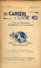 Les cahiers d'Outre-Mer n°1 1re année janvier-mars 1948 - Editorial - les problèmes du monde tropical par Pierre Gourou - le port de Bordeaux après la ...
