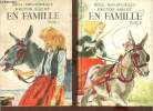 En famille - en 2 tomes - tomes 1 + 2 - Collection Id&eacute;al-Biblioth&egrave;que.. Malot Hector