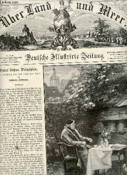 Ueber land und meer n°50 72.band 1894 - Onkel Johns Prinzipien von Johanna Feilmann - im bienengarten - Amme mit kind : Franz Hals - sommerblumen : ...