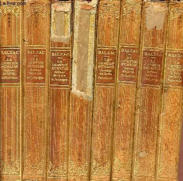 Oeuvres complètes de Honoré de Balzac - La comédie humaine - 13 volumes : Scènes de la vie de Province tome 2 - Scènes de la vile de campagne 3 tomes ...