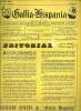 Gallia-Hispania n°100 27e année nov.1980 - Editorial par M.Lacombe - la légende du blason catalan par André Loumagne - oeillets à Sitges - il y a cent ...