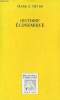 Histoire économique - Collection Bibliothèque d'orientation n°11.. B.Tipton Frank