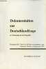 Dokumentation zur Deutschlandfrage in Verbindung mit der Ostpolitik - Hauptband IX chronik der ereignisse von der 2.Beratung des Grundvertrages im Mai ...