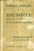 XIXe siècle histoire contemporaine (1815-1920) - Philosophie - Mathématiques - Nouvelle édition comprenant l'histoire de la grande guerre par Jules ...