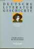 Deutsche literaturgeschichte von den anfängen bis zur gegenwart - Vierte, überarbeitete auflage mit 400 abbildungen.. W.Beutin K.Ehlert W.Emmerich ...