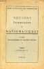 Notions &eacute;l&eacute;mentaires de math&eacute;matiques &agrave; l'usage des &eacute;lectriciens et radio&eacute;lectriciens - Tome 2 : chapitres VIII &agrave; XII - Ecole d'application des ...