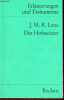 Erläuterungen und Dokumente - Jakob Michael Reinhold Lenz der hofmeister oder vorteile der privaterziehung - Universal-Bibliothek nr.8177 [2].. Voit ...