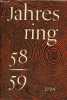 Jahresring 58/59 beiträge zur deutschen literatur und kunst der gegenwart.. Collectif