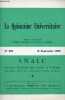 La Quinzaine Universitaire n°683 15 septembre 1969 - Editorial - appel à nos militants, amis et sympathisants - qu'est ce que le SNALC ? - ce que vous ...