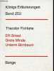 Erläuterungen zu Theodor Fontanes effi briest grete minde unterm birnbaum - 6.auflage - Königs Erläuterungen band 253.. Dr.Rosebrock Theo & Dr.Neis ...