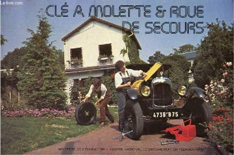 Clé à molette & roue de secours - Livret d'accompagnement de la série télévisée clé à molette et roue de secours produite par le cndp.. Leclère Michel ...