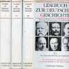 Lesebuch zur deutschen geschichte - en 3 tomes - tomes 1 + 2 + 3.. D.Walter Scheel