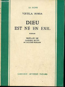 Dieu est né en exil journal d'Ovide a Tomes - Roman - Collection le signe.