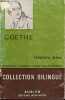 Torquato Tasso - Collection bilingue des classiques étrangers.. Goethe