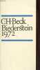 Catalogue C.H. Beck Biederstein 1972.. Collectif
