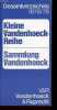 Gesamtverzeichnis 1978/79 kleine vandenhoeck-reihe - sammlung vandenhoeck - V&R Vandenhoeck & Ruprecht.. Collectif