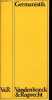 Germanistik Vandenhoeck & Ruprecht - catalogue.. Collectif
