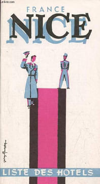 Brochure : Nice France liste des hotels.. Collectif