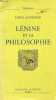 Lénine et la philosophie - Collection théorie.. Althusser Louis