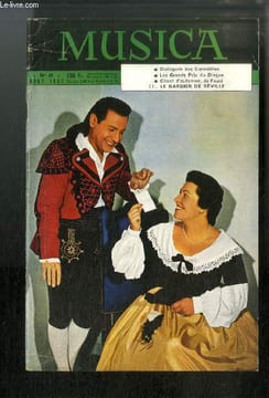 "Musica n° 41 - Francis Poulenc et ""Dialogues des Carmélites"" par Rostand, Gustave Samazeuilh par Feschotte, Lexique musical: lettre I par Flem, La ...