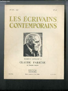 Les écrivains contemporains n° 28 - Claude Farrère par Roland Dorgelès, L'oeuvre de Claude Farrère par Léonce Peillard, La bataille