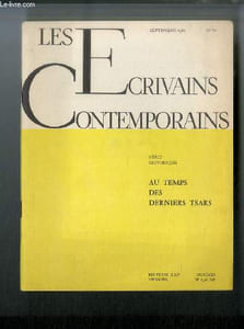 Les écrivains contemporains Série historique n° 80 - Au temps des derniers tsars par Charles Rivet