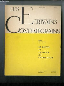 Les écrivains contemporains Série historique n° 87 - La Reynie et la police au grand siècle par Jacques Saint Germain