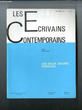 Les écrivains contemporains Série historique n° 198 - Les deux soeurs perdues par André Guérin. Guérin André