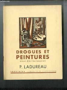 Drogues et peintures n° 53 - P. Ladureau par Raymond Lécuyer, La route, Le fond du port, La brie, Portrait de Mme D.R., L'arbre mort