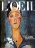 L'oeil n° 359 - 50 ans d'art français dans les collections romandes : de Cézanne a Picasso par François Daulte, L'Hermitage ou la douceur de vivre en ...