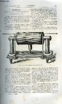 La nature n° 348 - Description de la plus grande bobine d'induction construite jusqu'a ce jour par Alf. Niaudet, Jonction géodésique et astronomique ...