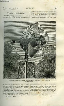 La nature n° 560 - Turbine atmosphérique par G.T., Le nouveau camp retranché de Paris et les forteresses modernes, Explorations sous marines par H. ...