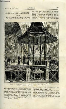 La nature n° 583 - Les diamants de la couronne de France, Les loteries et le calcul des probabilités, L'électricité domestique par Gaston Tissandier, ...