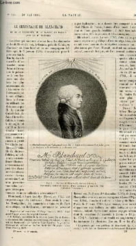 La nature n° 626 - Le centenaire de Blanchard et la traversée de la manche en ballon avec le Dr Jeffries par Gaston Tissandier, La coupole a flotteur ...