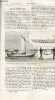 La nature n° 738 - Bateau démontable, La pureté de la glace par A. Cartaz, Les chemins de fer en Orient par H. Binder, Pompes a piston captant par G. ...