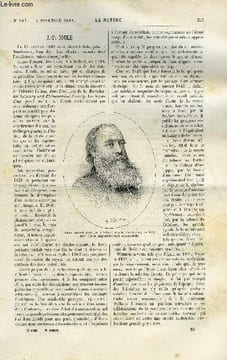 La nature n° 857 - J.P. Poule, Exposition universelle de 1889 par Paul Gahéry, La statue de J.B. Dumas, Utilisation de la force des vagues, La ...