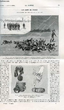 La nature n° 995 - Les coups de foudre - catastrophe de Bourges du 4 mai 1892 par Tissandier. La navigation à grande vitesse. Les jardins alpins,suite ...