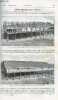 La nature n° 1085 - Nouveau réservoir d'eau à Bordeaux illustré de gravures dans le texte (vue de l'ossature métallique du nouveau réservoir et vue de ...