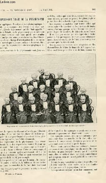 La nature n° 1278 - L'expression vraie de la physionomie par G. Demeny. L'aven Armand (Lozère) avec coupes et plan dans le texte de l'Aven Armand et ...