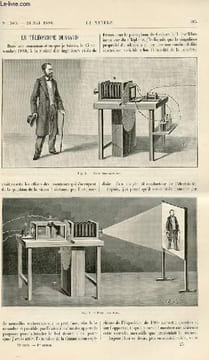 La nature n° 1303 - Le téléscope Dussaud avec gravures dans le texte. Les mines de Cuba avec carte des mines sur Cuba. Les types de cigarettes des ...