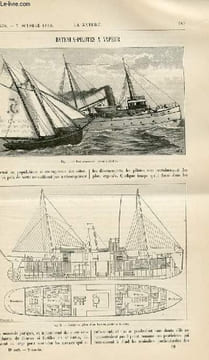 La nature n° 1376 - Bateaux pilot à vapeur - les ascenseurs électriques en Amérique - les oiseaux jardiniers et constructeurs - planchers tubulaires - ...