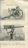 "La nature n° 1393 - L'artillerie anglaise au Transvaal illustré de deux gravures dans le texte (canon automatique Maxim sur affut de campagne et ...