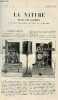 La nature n° 1489 - Diocinescope audiphone par Georges Vitoux avec gravure dans le texte. Canonnières démontables à faible tirant d'eau. L'arrangement ...